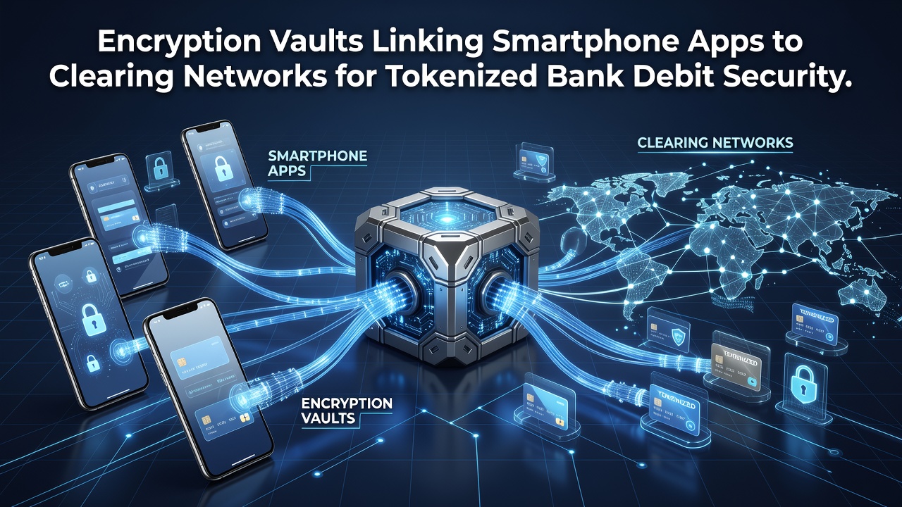 Tokenized debit flow between mobile applications and bank clearing networks